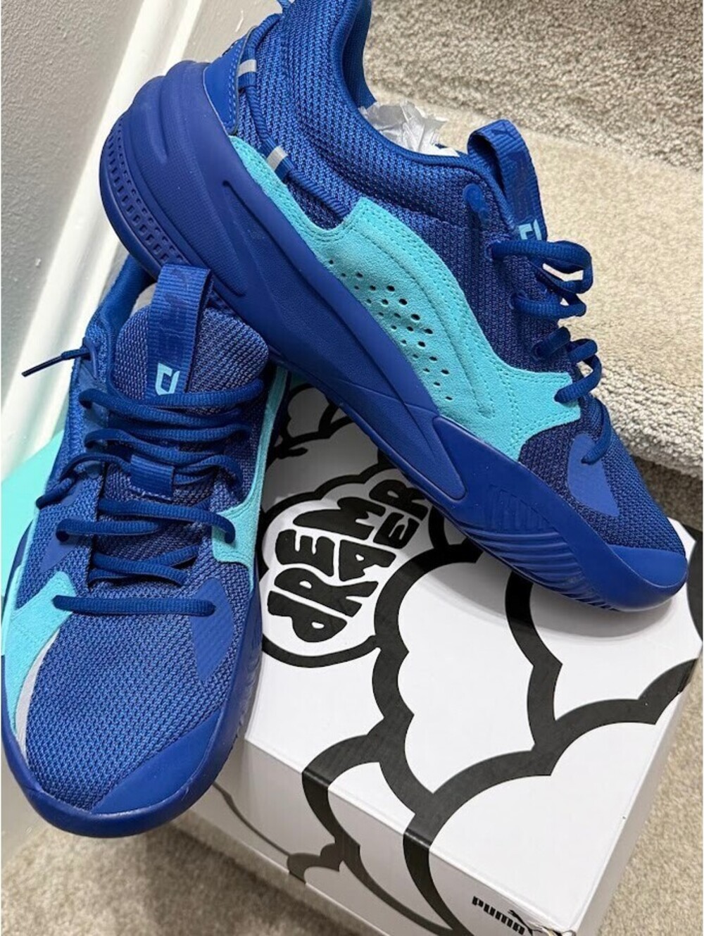 Puma Dreamer Blue Athletic Sneakers